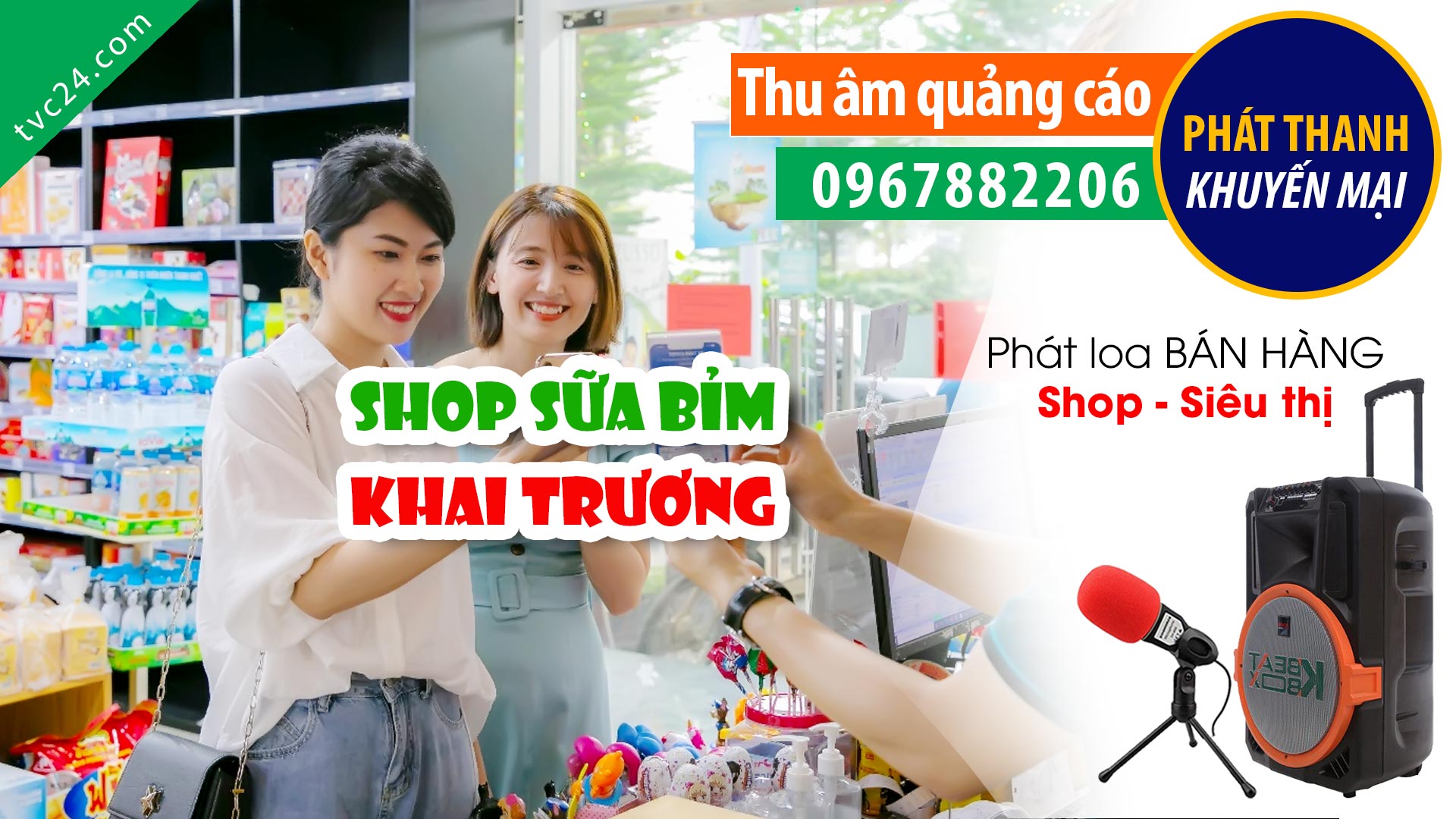 Quảng cáo phát thanh HỘI CHỢ – SỰ KIỆN thông báo