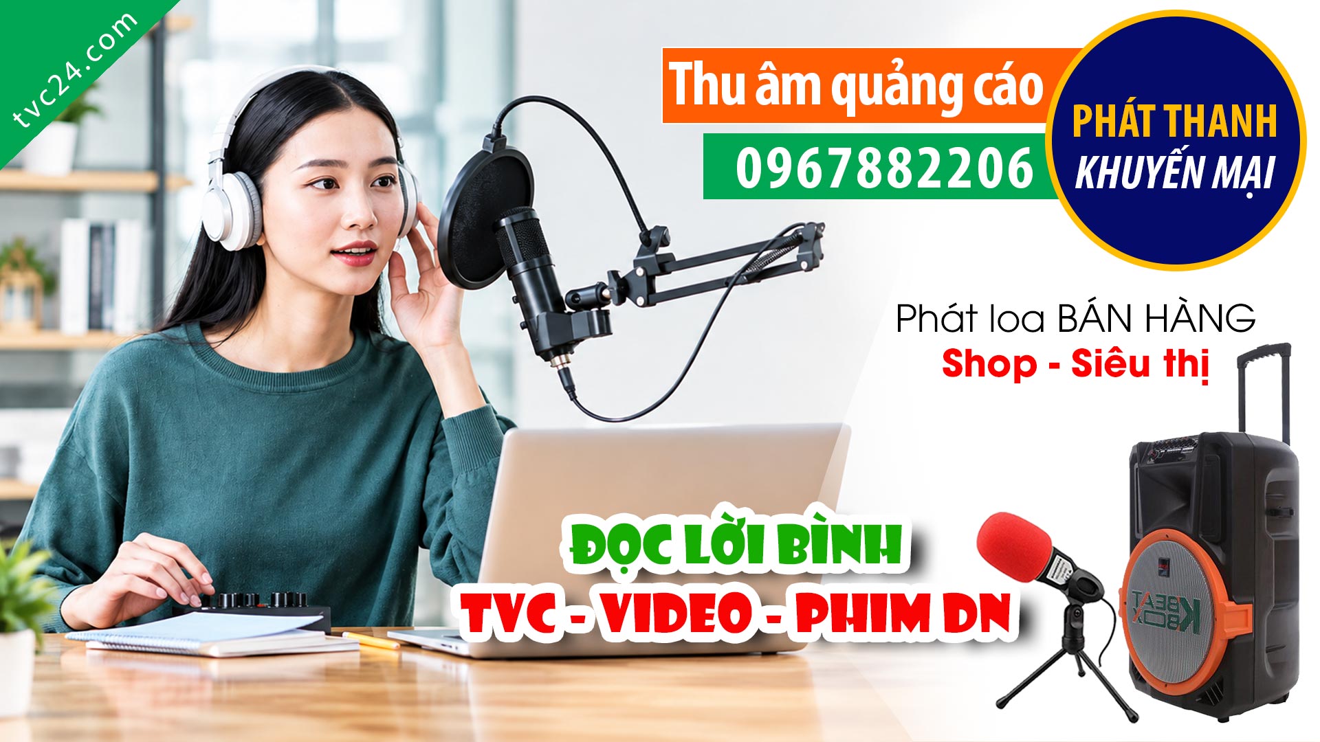 Đọc lời bình Video quảng cáo TVC phim doanh nghiệp Ruốc ngon sạch Thảo Nguyên MC nữ miền Bắc
