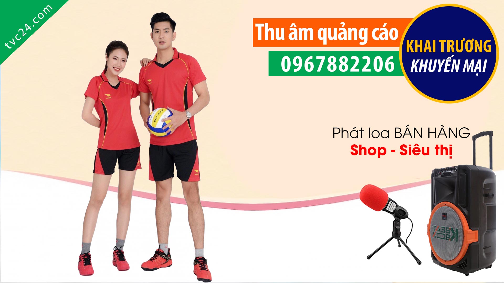 Thu âm Quảng cáo khai trương shop thời trang Davidson Nguyễn TVC24