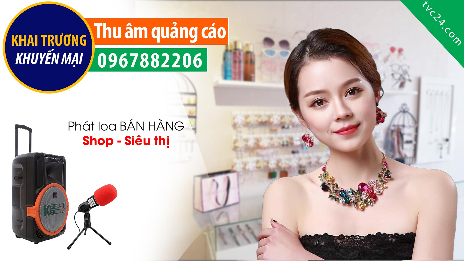 Thu âm Quảng cáo shop thời trang và phụ kiên teen Xiao Haha