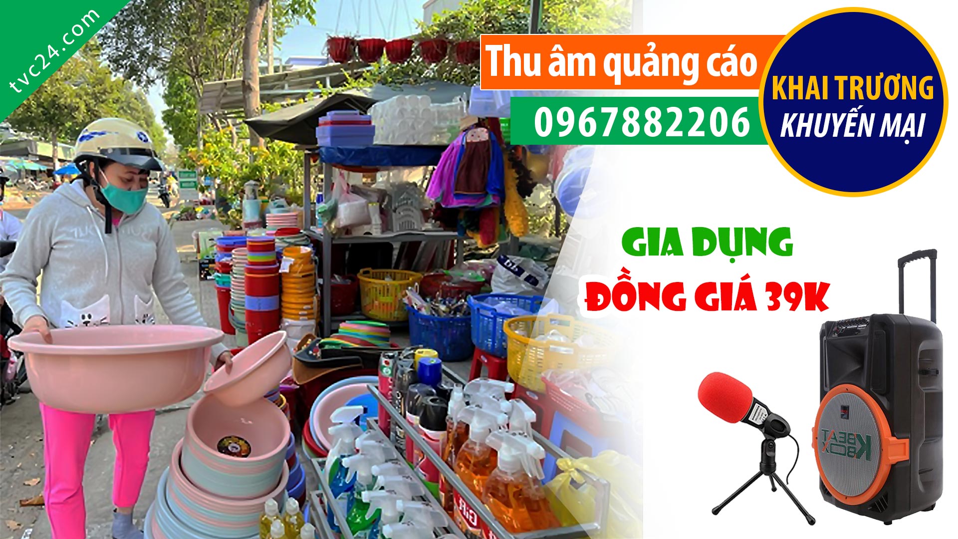  Thu âm Tổng kho gia dụng Hida đồng giá 39k MC đọc Cực Hay