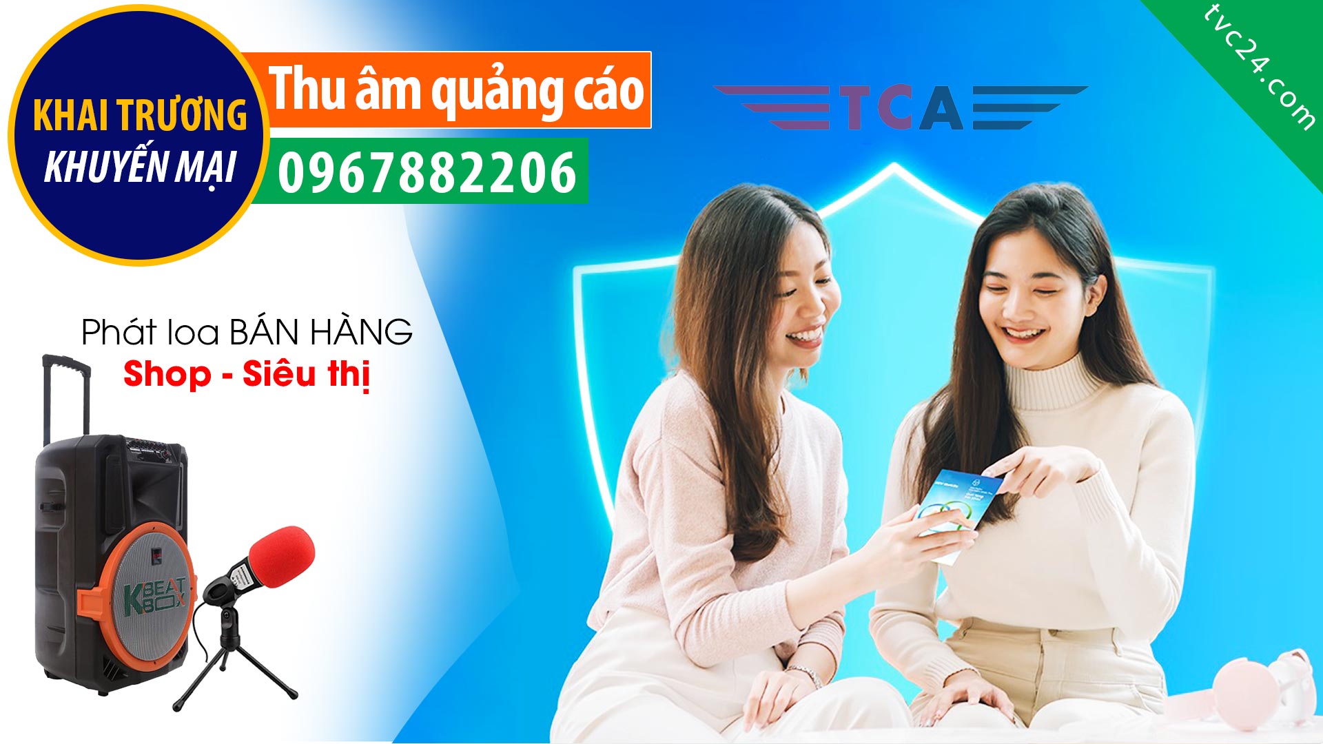  Thu âm Quảng cáo bán bảo hiểm nhân thọ TCA