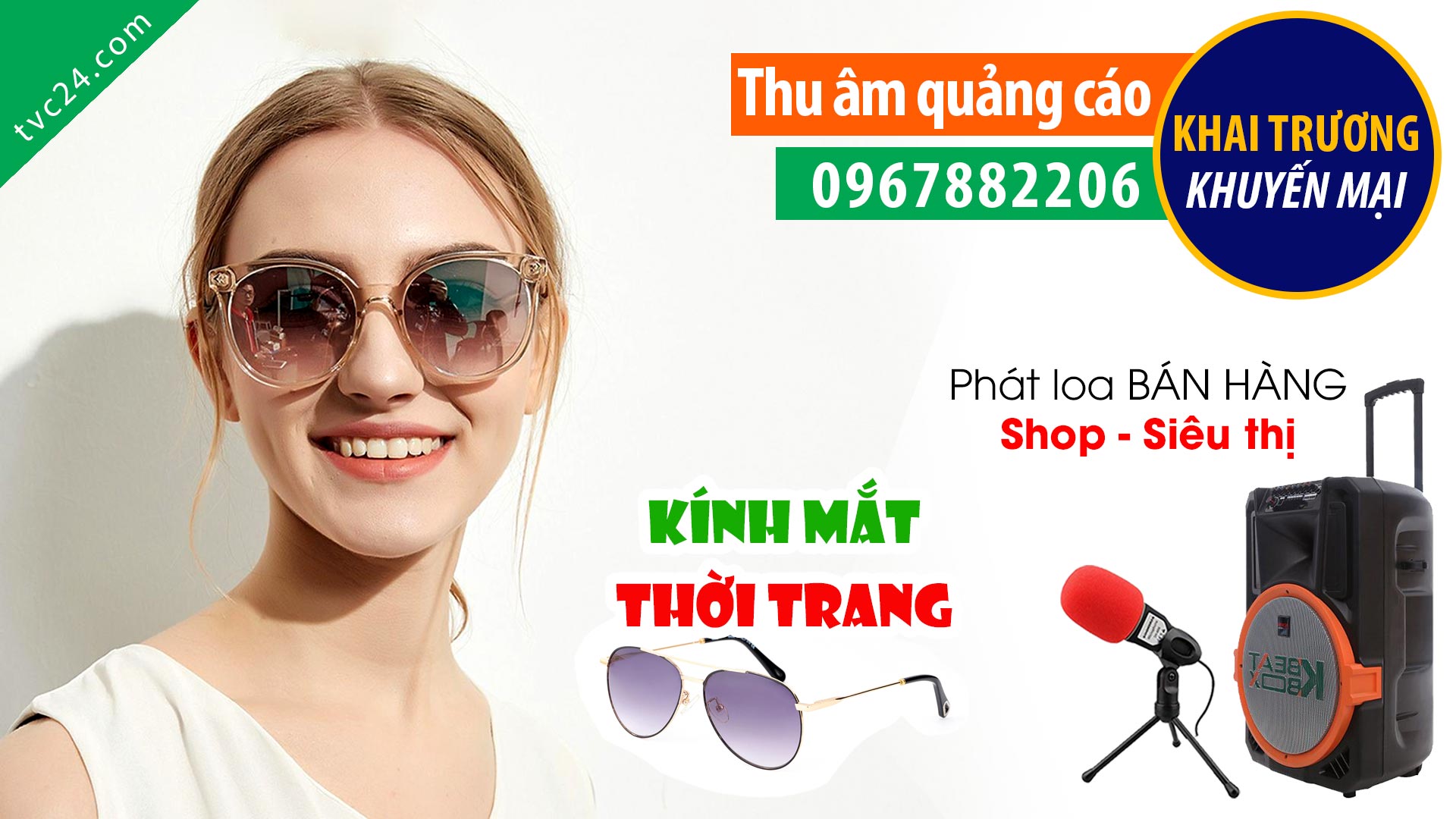  Thu âm Quảng cáo Mắt kính Sài Gòn kính cận viễn loạn Chất lượng