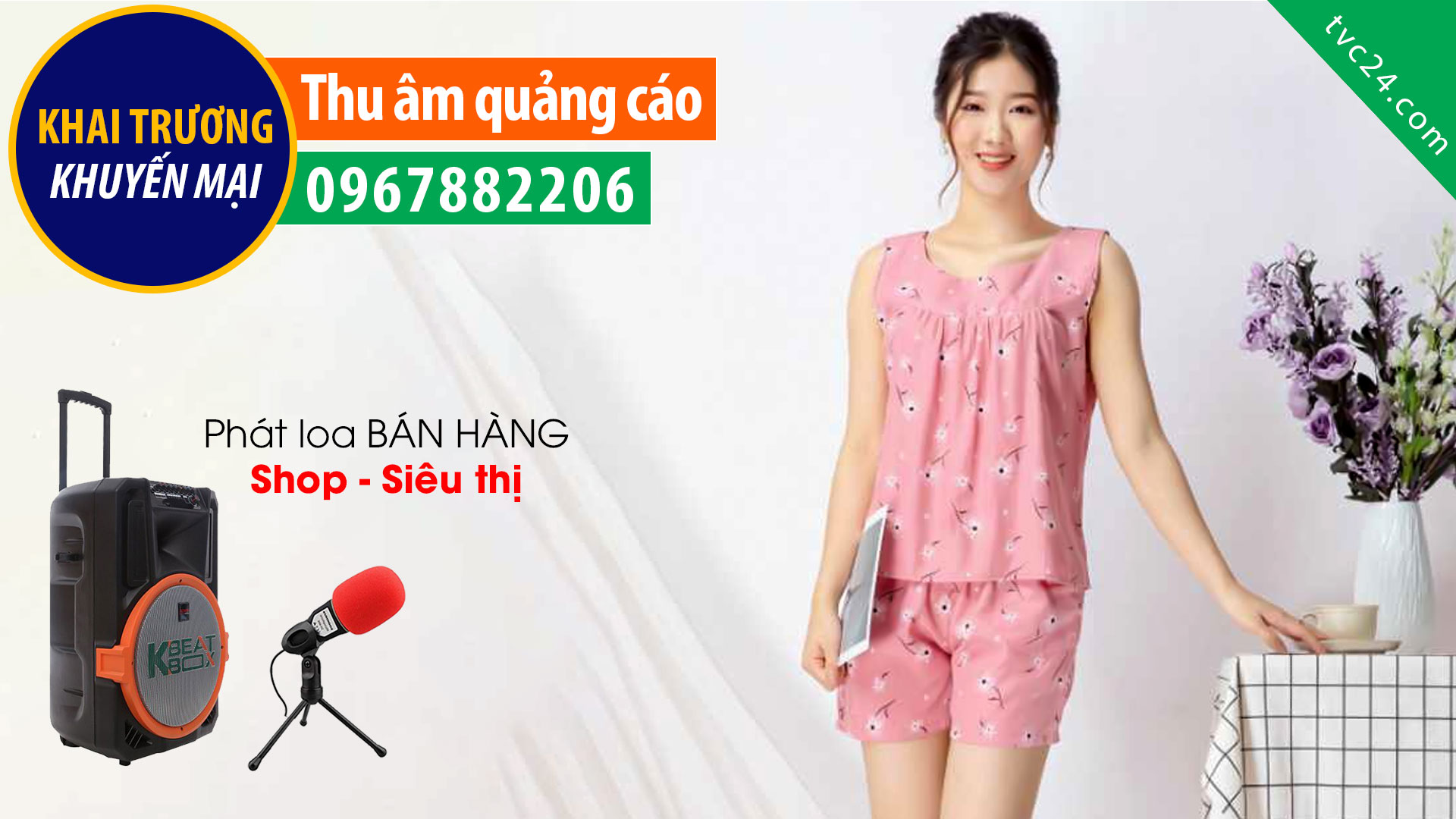 Thu âm quảng cáo Shop thời trang Tường San