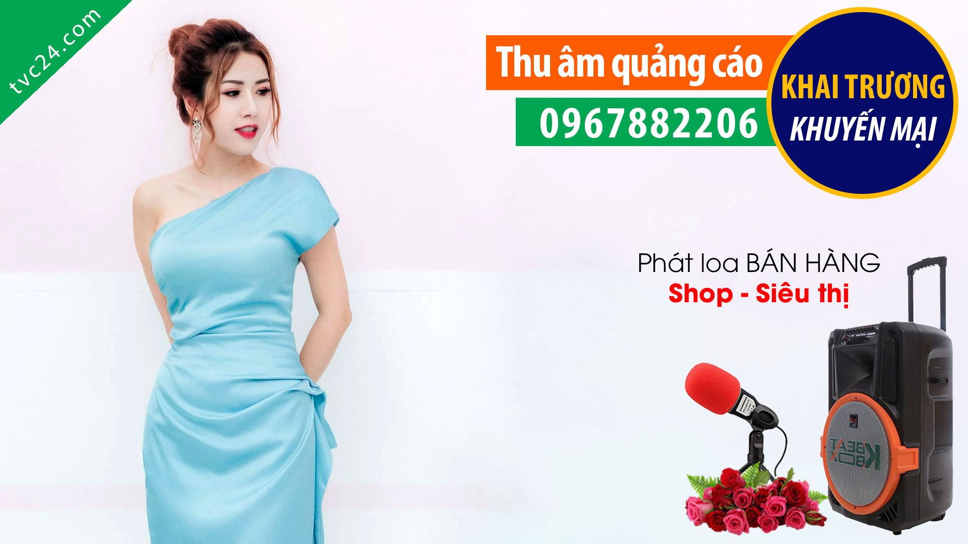 Thu âm khai trương shop thời trang RUBY