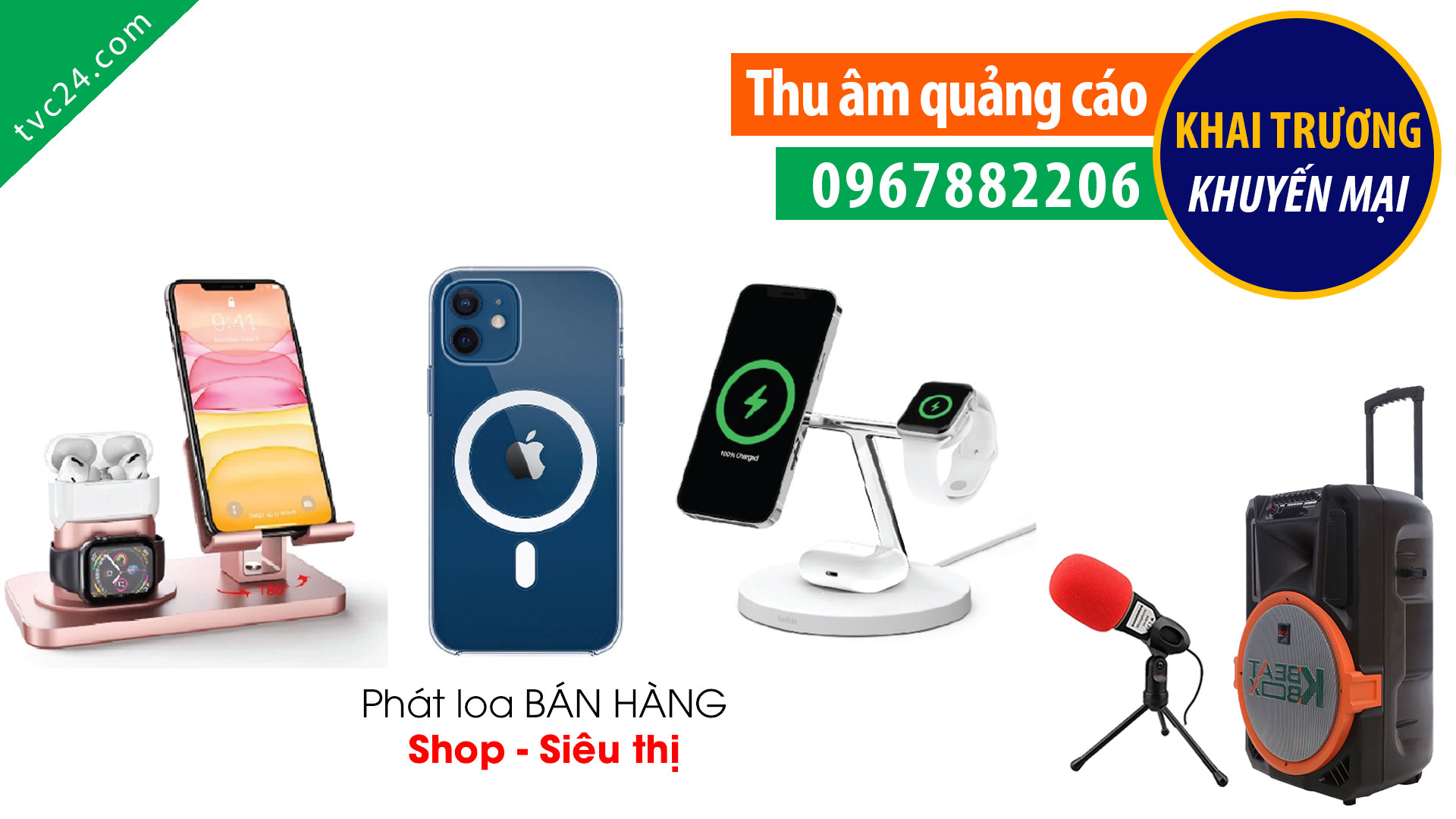 Thu âm quảng cáo cửa hàng điện thoại Thanh Ngọc mobile MC đọc Cực Hay