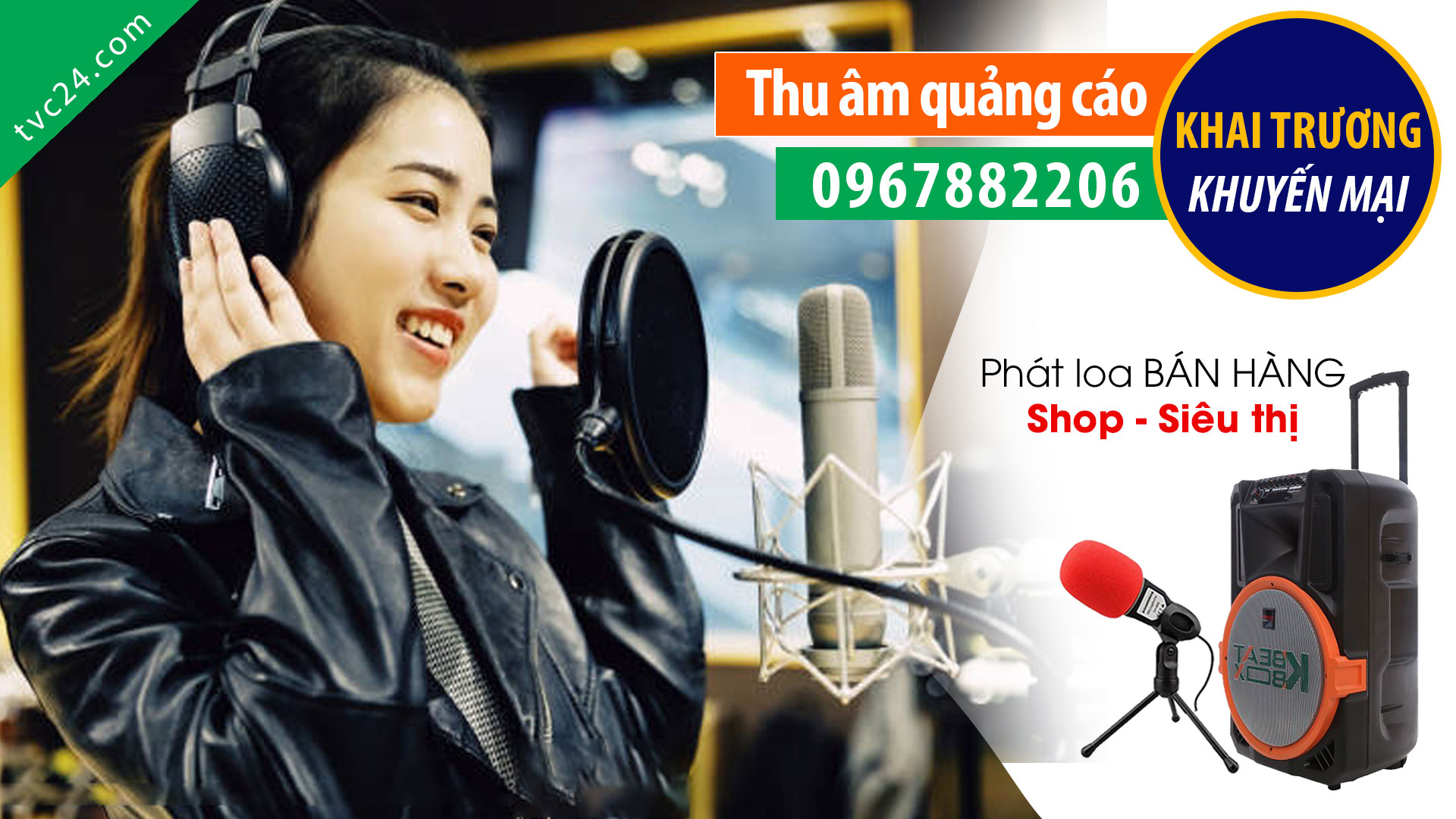 Thu âm quảng cáo siêu thị thiết bị nhà bếp cao cấp Beptot MC truyền hình