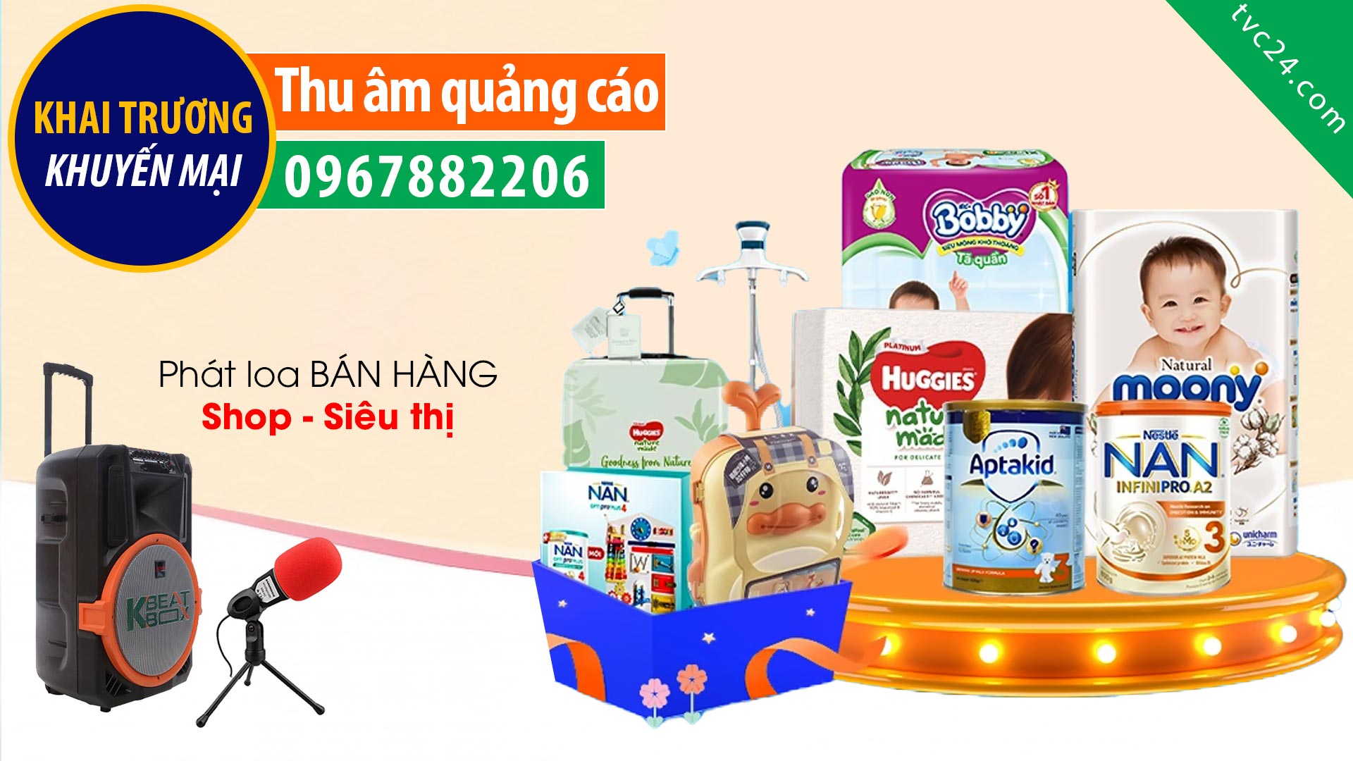 Thu âm thế giới mẹ và bé Tuệ Lâm shop Giảm giá Khuyến mại