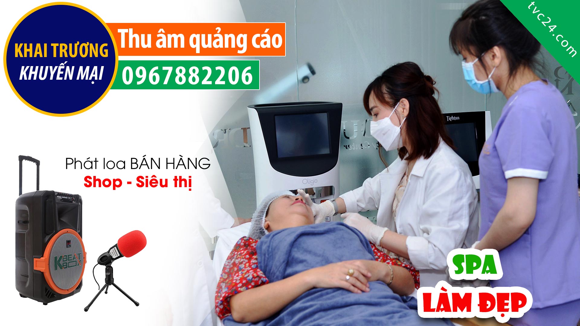 Thu âm Quảng cáo dịch vụ làm đẹp đẳng cấp Ánh Phạm Beauty Center