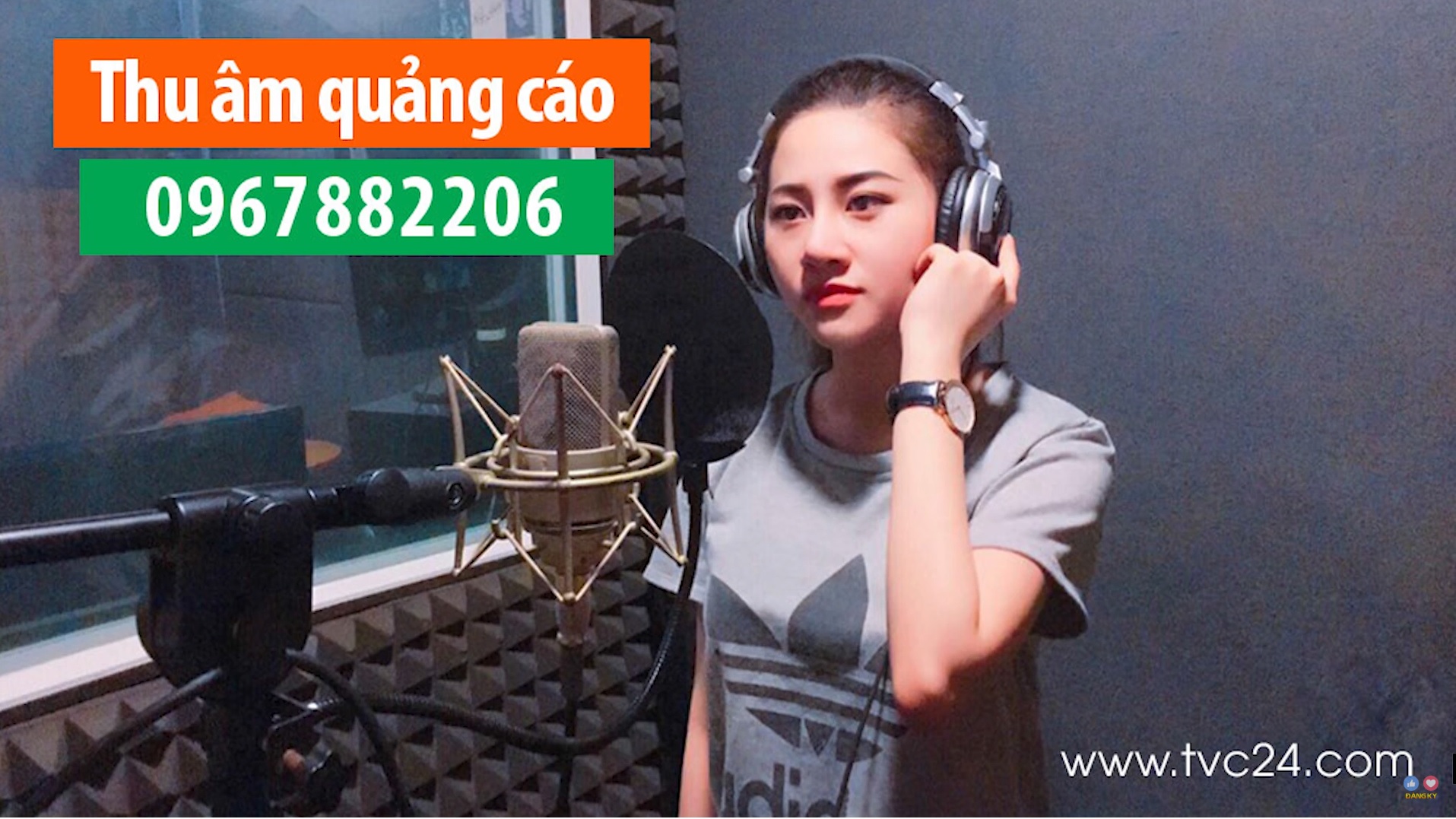 Thu âm quảng cáo hàng đồng giá 39k, Khuyên mại, khai trương MC nữ giọng miền Nam đài HTV