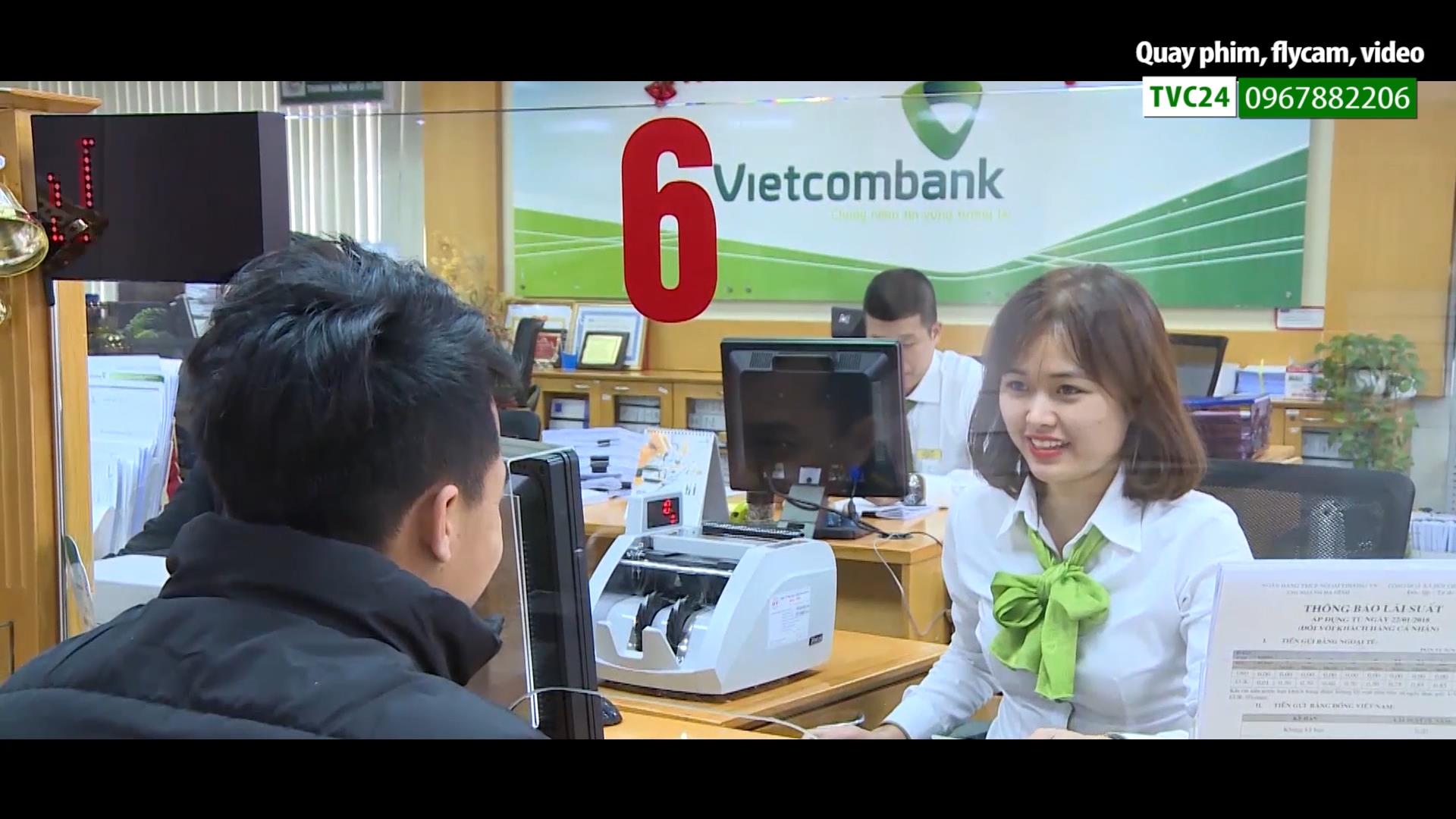 Phim doanh nghiệp VIETCOMBANK chi nhánh Ba Đình Hà Nội