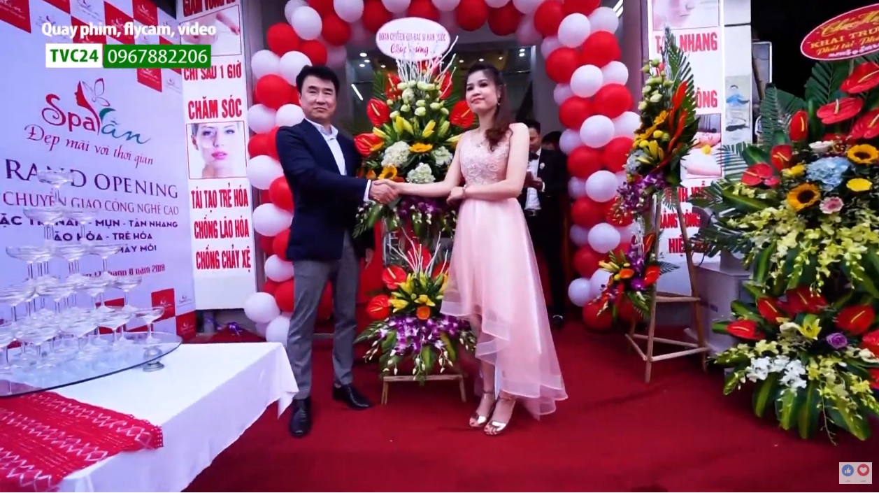 Video highlight Khai trương Spa Vân - TVC24 Quay phim, sản xuất video: 0967882206